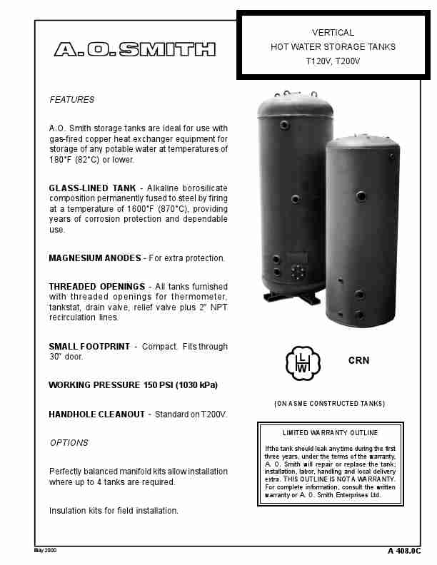 A O  Smith Water Heater T120V-page_pdf